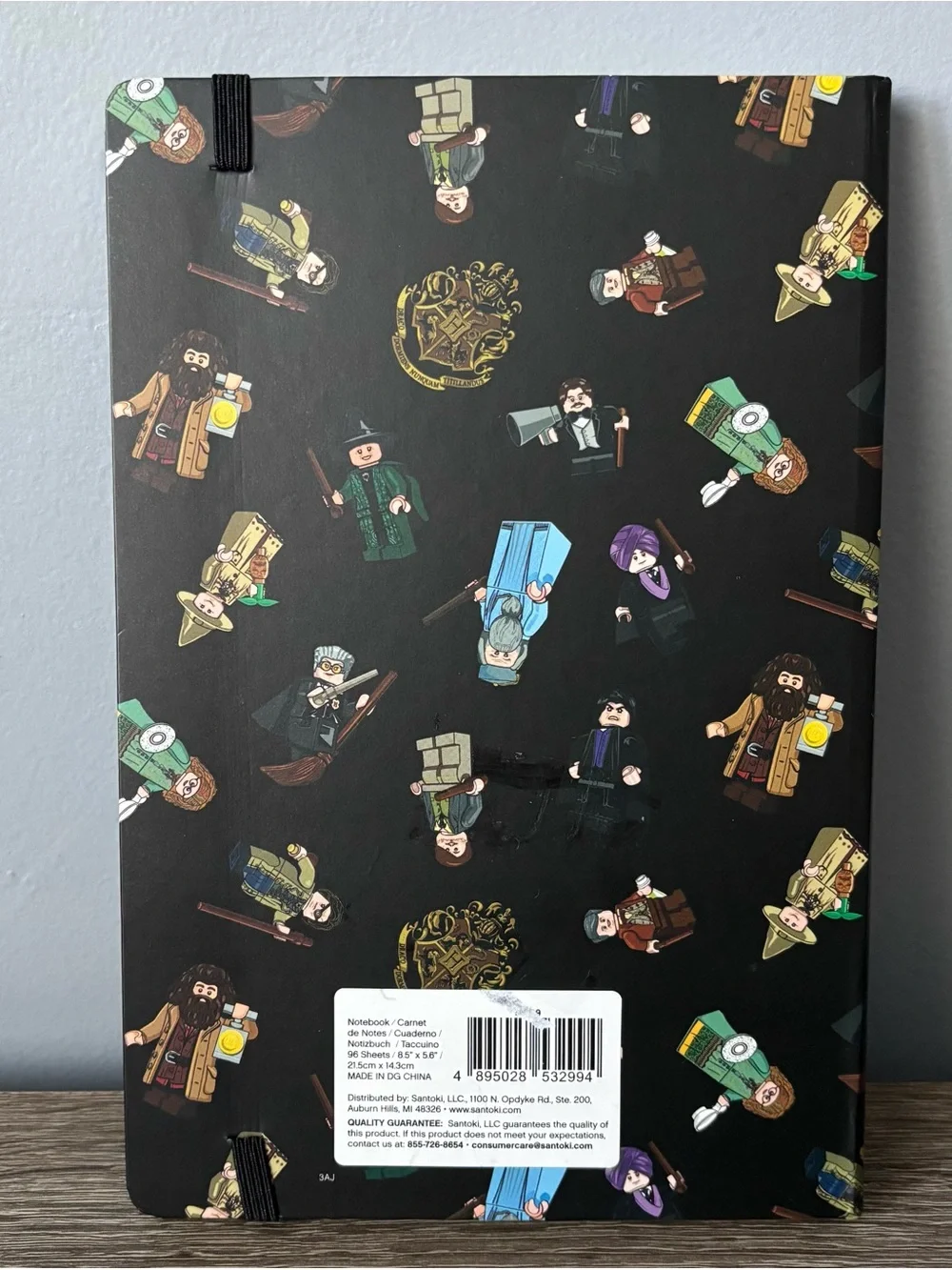 LEGO Harry Potter Hardcover Lined Notebook NEW 96 Sheets